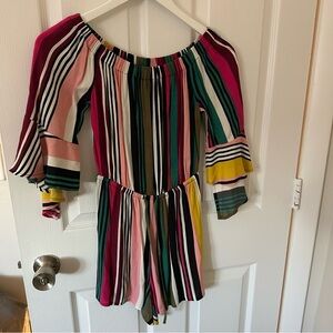 Striped Romper